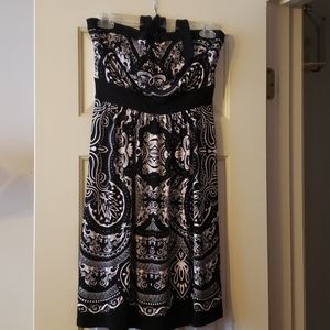 NWT WHBM Black and White Dress